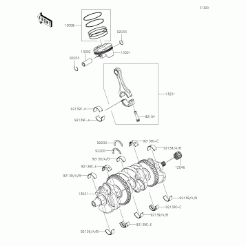 Crankshaft/Piston(s)
