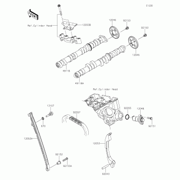 Camshaft(s)/Tensioner
