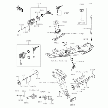 Ignition Switch/Locks/Reflectors