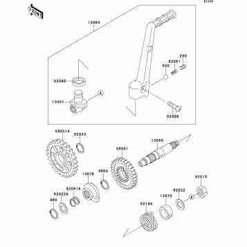 Kickstarter Mechanism