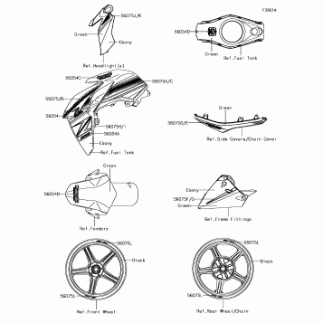 Decals(Green)(JHFA/JJFB)