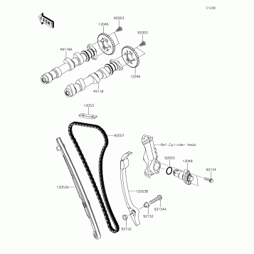 Camshaft(s)/Tensioner