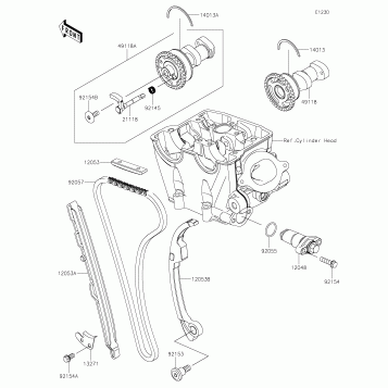 Camshaft(s)/Tensioner