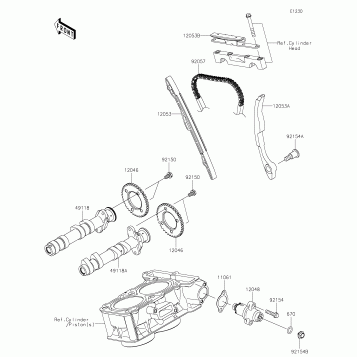 Camshaft(s)/Tensioner