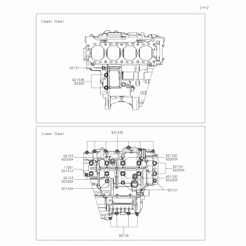 Crankcase Bolt Pattern