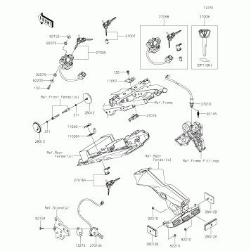Ignition Switch/Locks/Reflectors