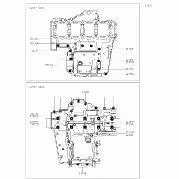 Crankcase Bolt Pattern