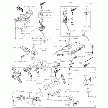 Ignition Switch/Locks/Reflectors