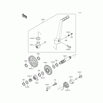 Kickstarter Mechanism