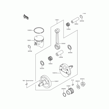 Crankshaft/Piston(s)