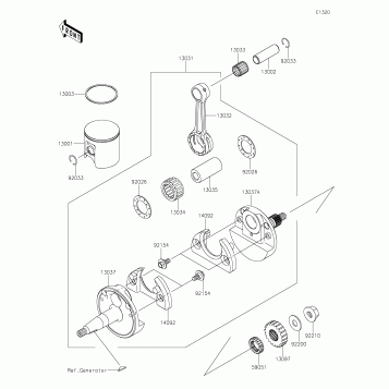 Crankshaft/Piston(s)