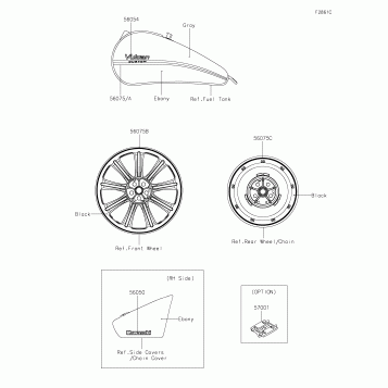 Decals(Gray/Ebony)(CKF)
