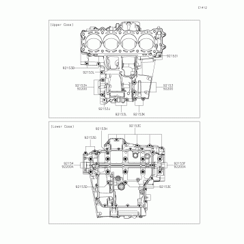 Crankcase Bolt Pattern