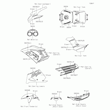 Decals(Black/Gold)(JLF)