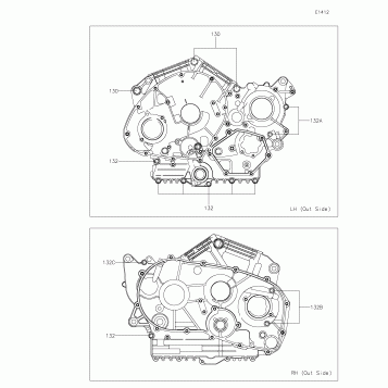 Crankcase Bolt Pattern