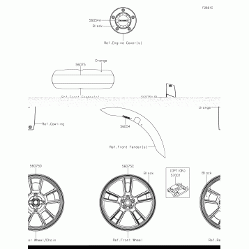 Decals(Orange/Black)(EKF)