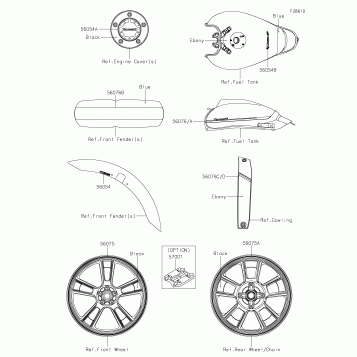 Decals(Blue/Ebony)(ELF)