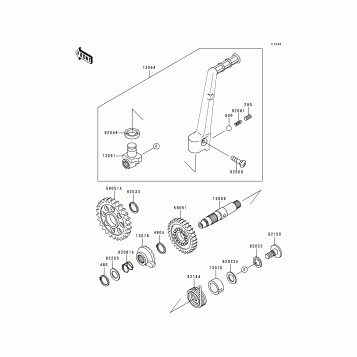 Kickstarter Mechanism