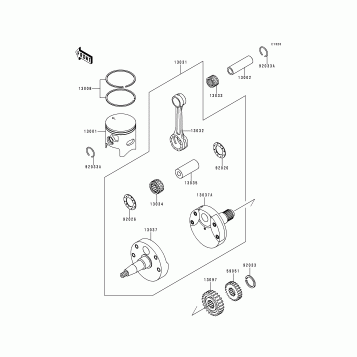 Crankshaft/Piston(s)