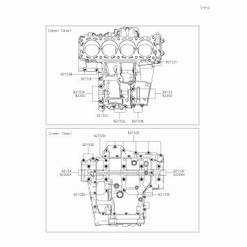 Crankcase Bolt Pattern