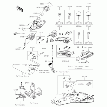 Ignition Switch/Locks/Reflectors