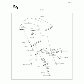Accessory(Pillion Seat Cover)