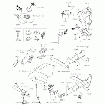 Ignition Switch/Locks/Reflectors