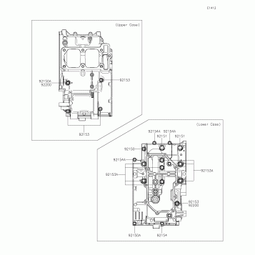 Crankcase Bolt Pattern