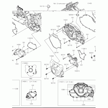 Left Engine Cover(s)
