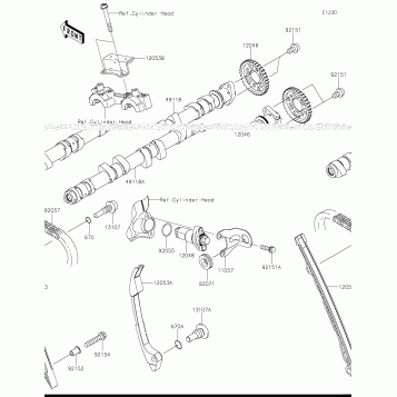 Camshaft(s)/Tensioner