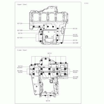 Crankcase Bolt Pattern