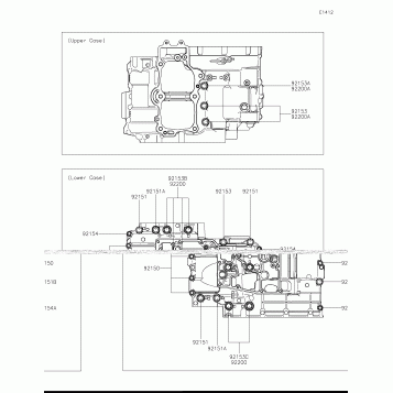 Crankcase Bolt Pattern