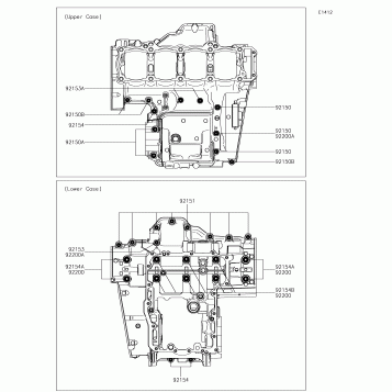 Crankcase Bolt Pattern