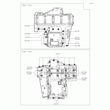 Crankcase Bolt Pattern