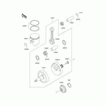 Crankshaft/Piston(s)