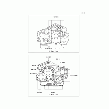 Crankcase Bolt Pattern
