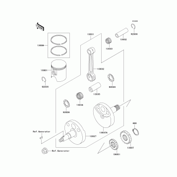 Crankshaft/Piston(s)