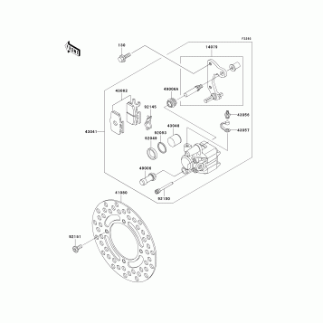 Front Brake(KX65-A1-A4)