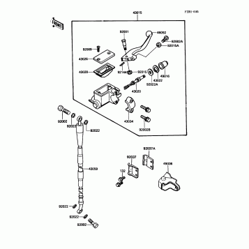 Front Master Cylinder