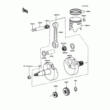 Crankshaft/Piston(s)