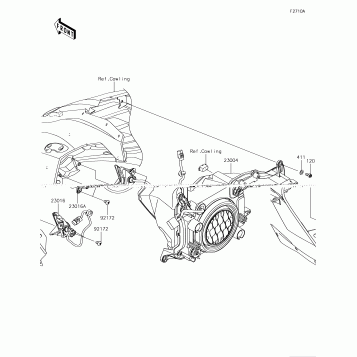 Headlight(s)(XHFA/XJFA)