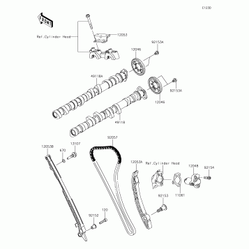 Camshaft(s)/Tensioner
