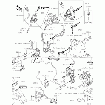 Ignition Switch/Locks/Reflectors