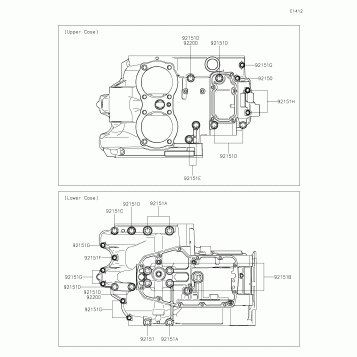Crankcase Bolt Pattern