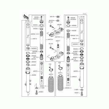 Front Fork(KX80-R2/R3)