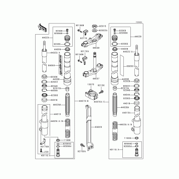 Front Fork(KX80-T2/T3)