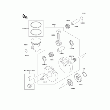 Crankshaft/Piston(s)