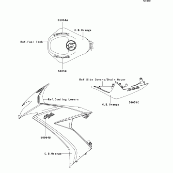 Decals(C.B.Orange)(E9F)