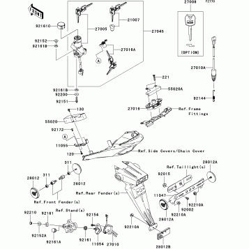 Ignition Switch/Locks/Reflectors