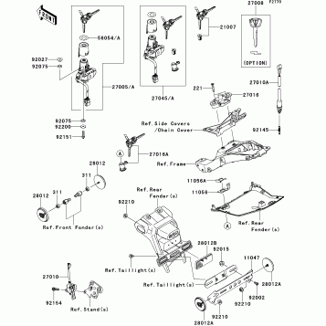 Ignition Switch/Locks/Reflectors